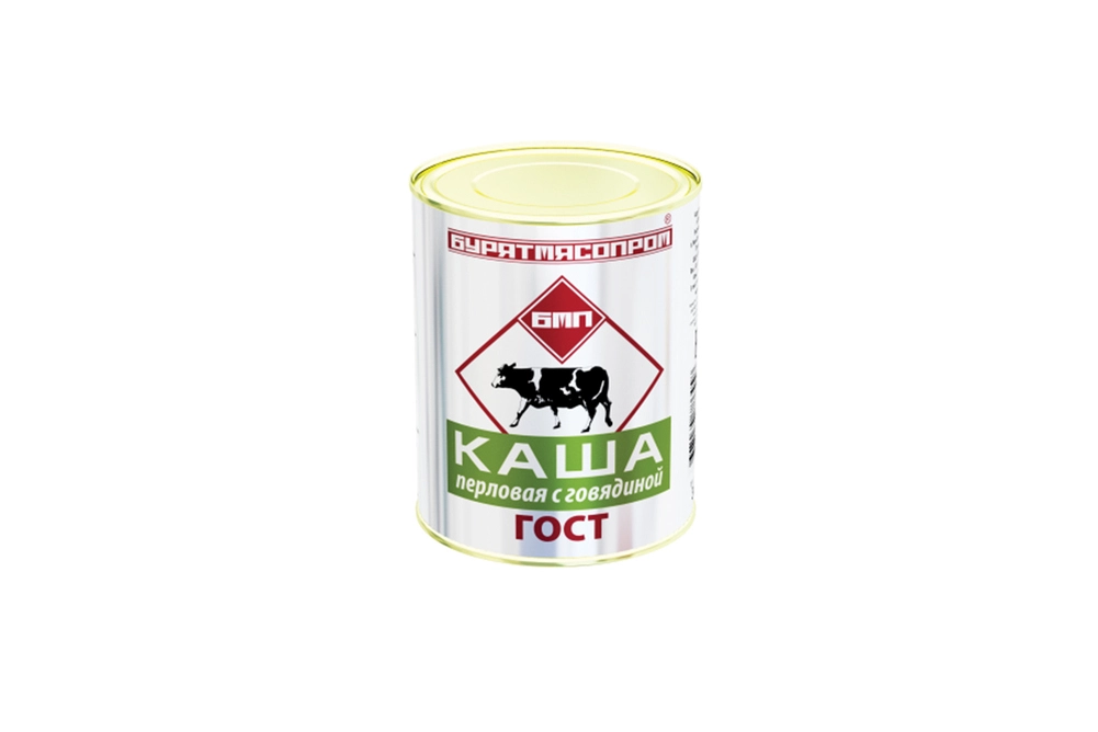 каша перловая с говядиной