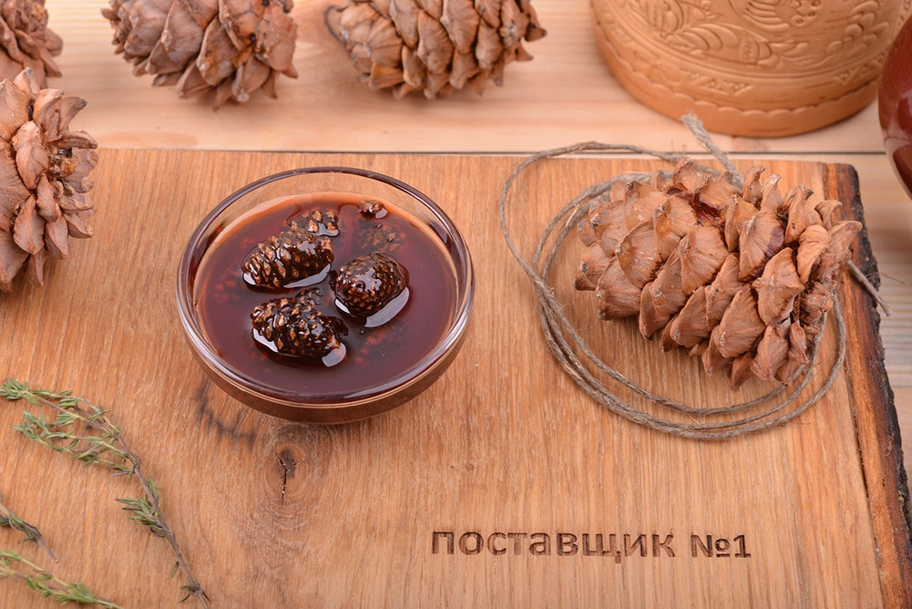 десерт из сосновых шишек