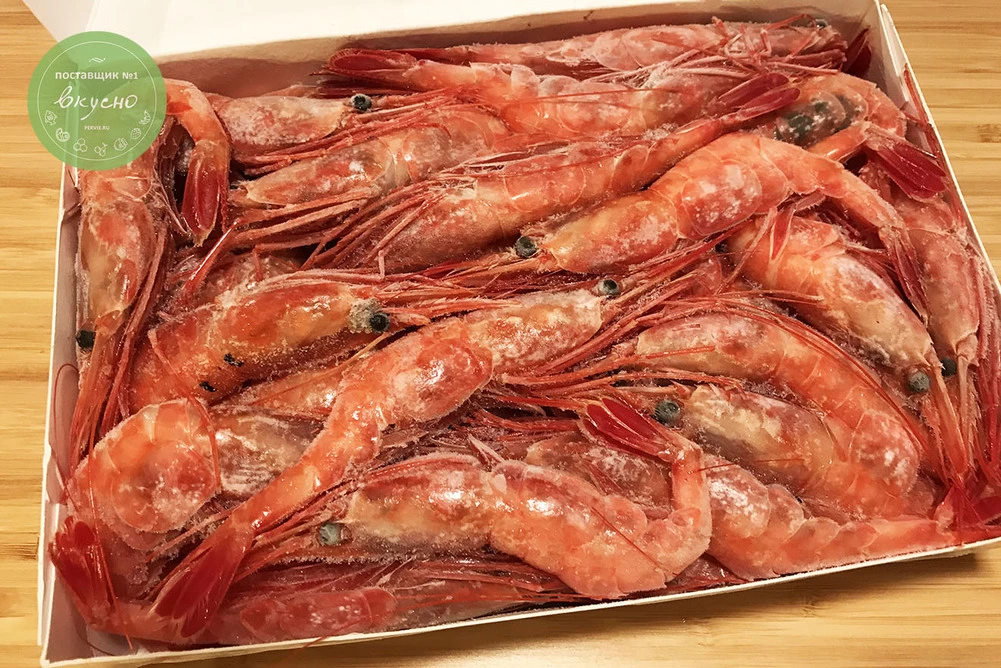 сырая креветка
