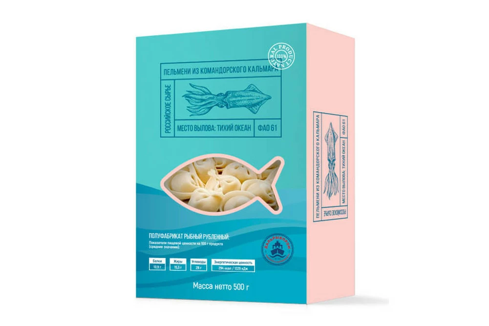 пельмени из кальмара