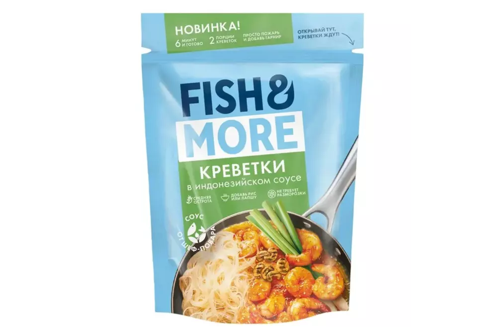 креветки в соусе