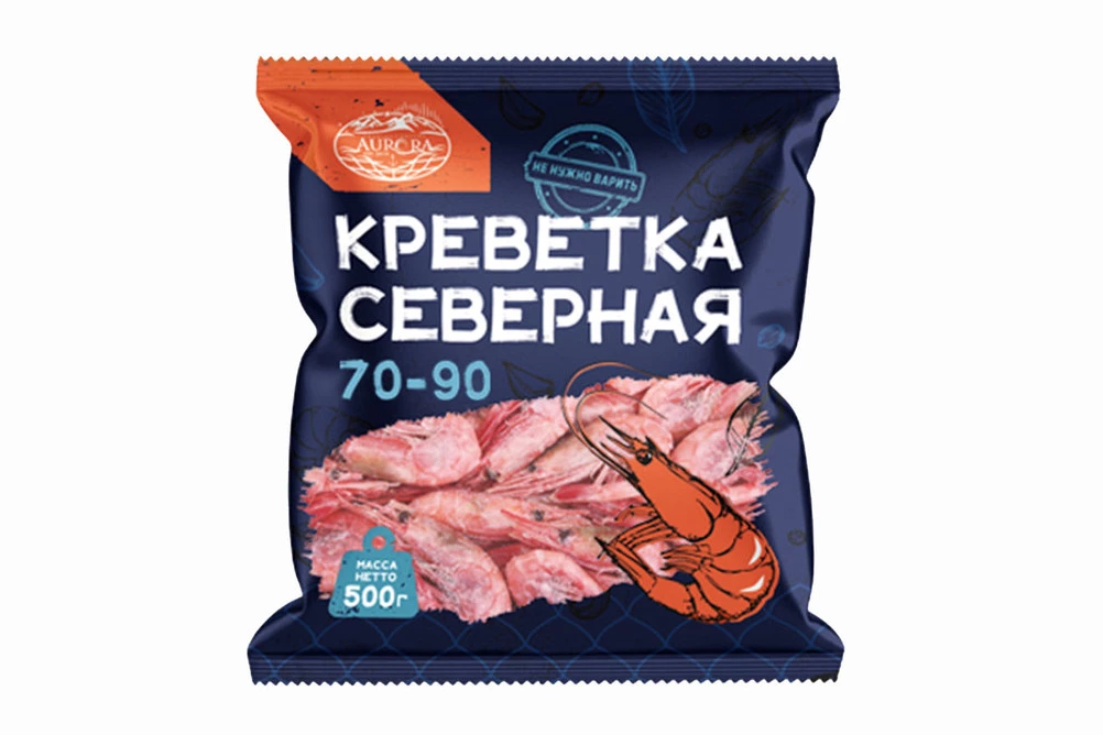 креветки по 500 гр