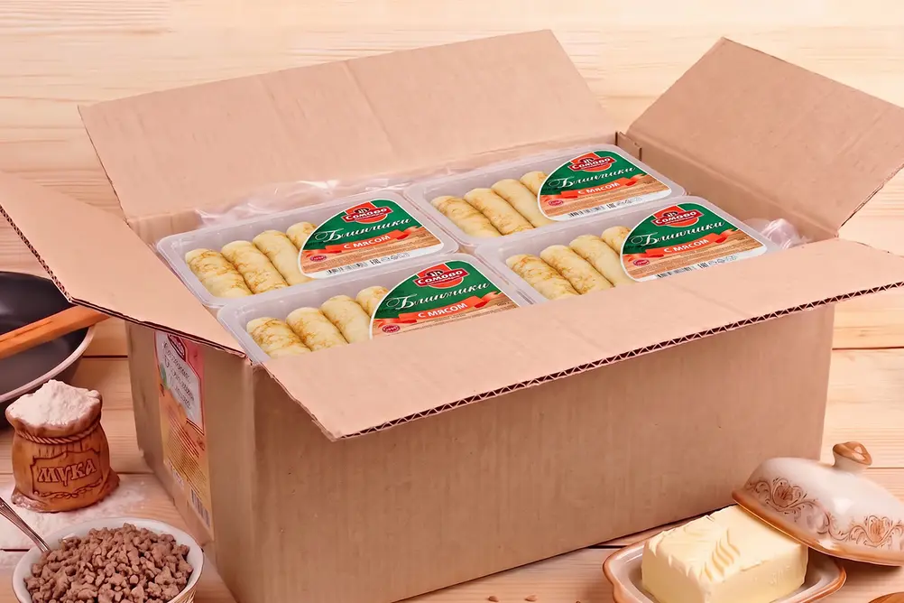 блинчики с мясом оптом