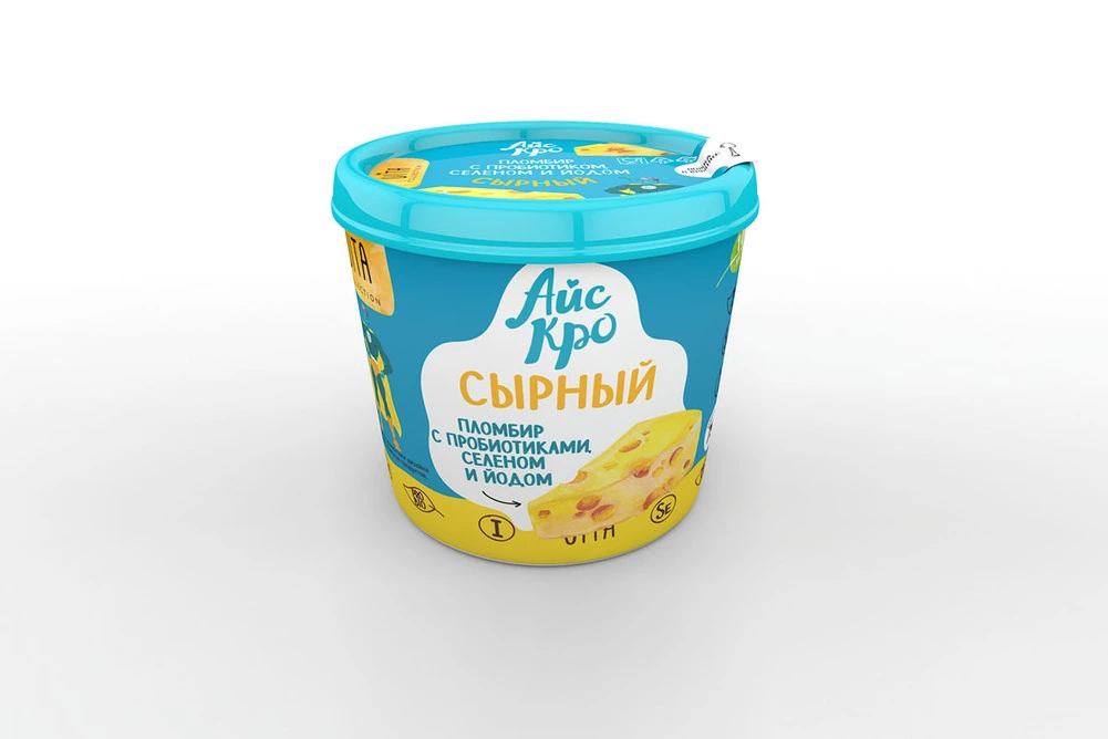 сырное мороженое