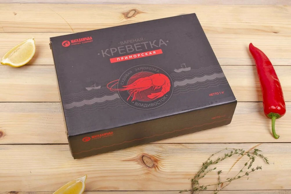 ботан креветка коробка