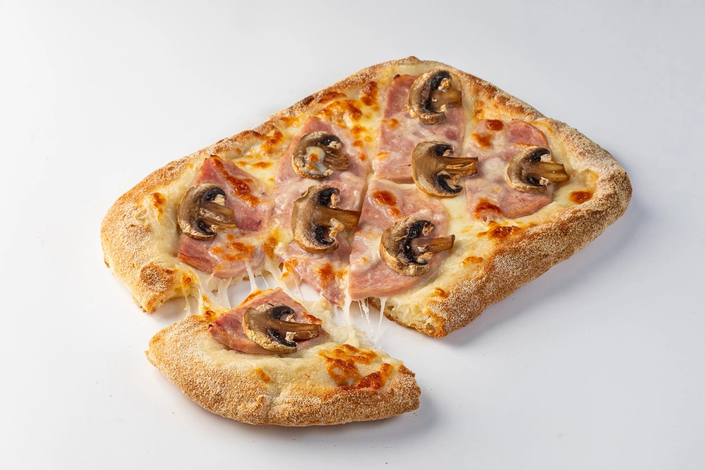 пицца ветчина-грибы