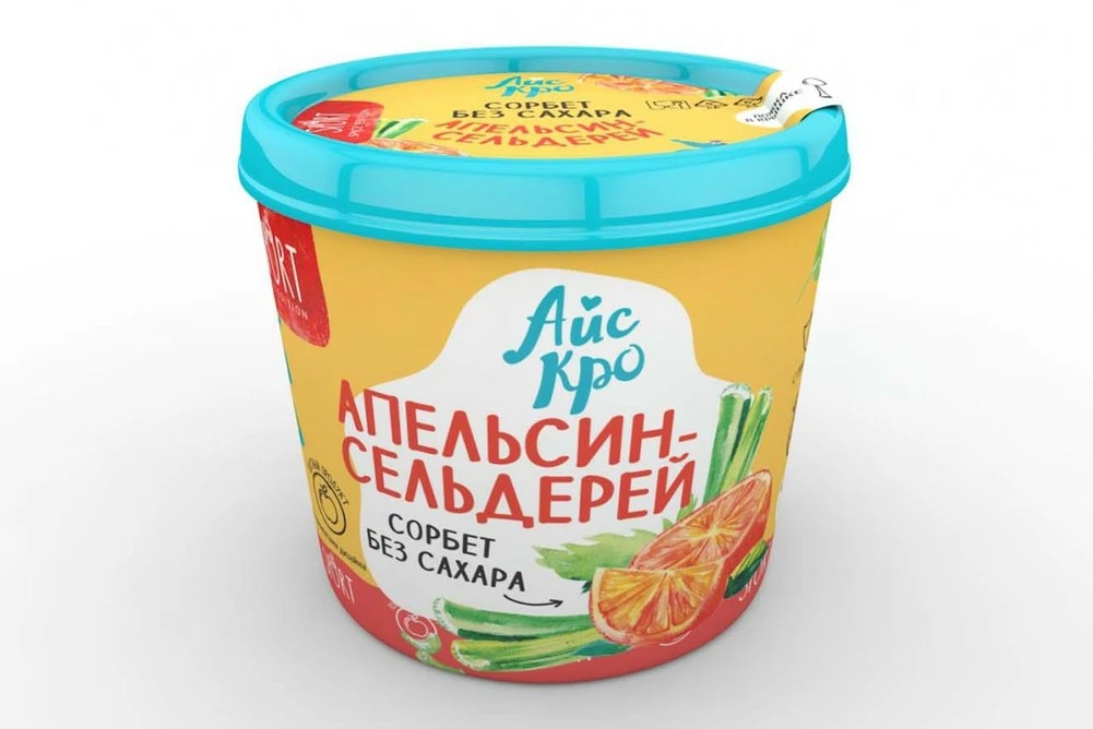 мороженое апельсин