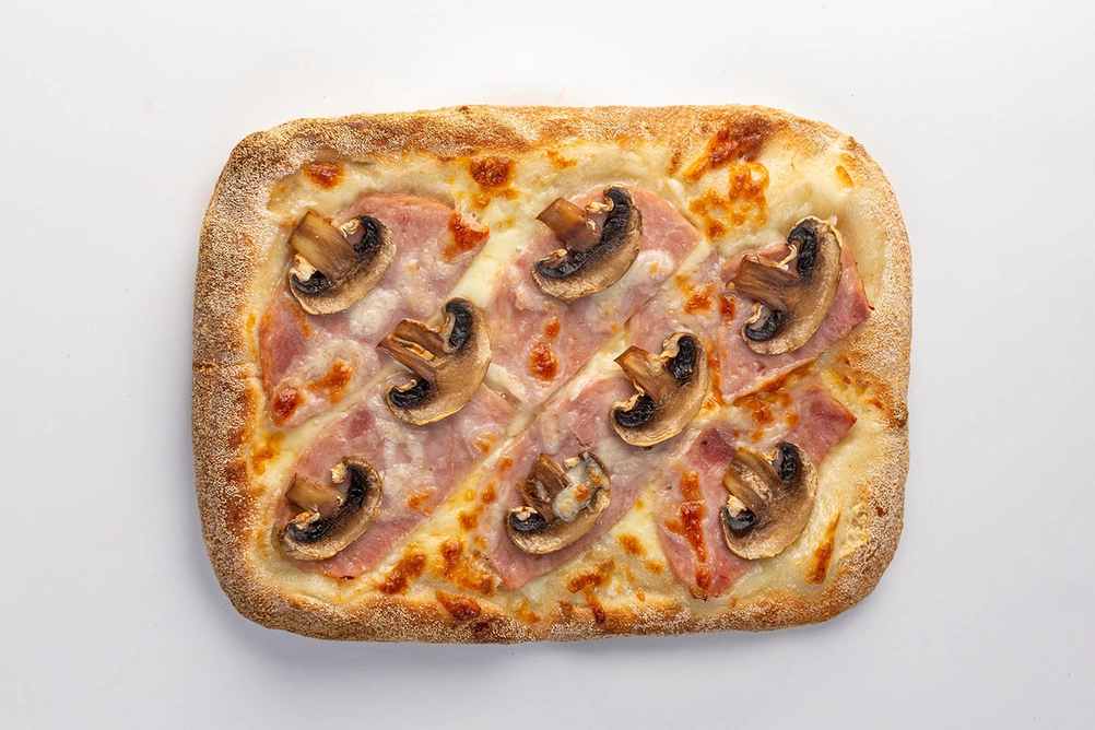 пицца римская ветчина-грибы