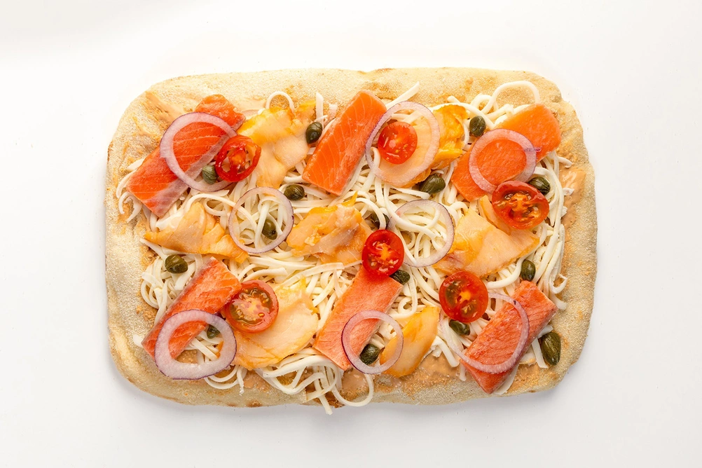 пицца масляная рыба