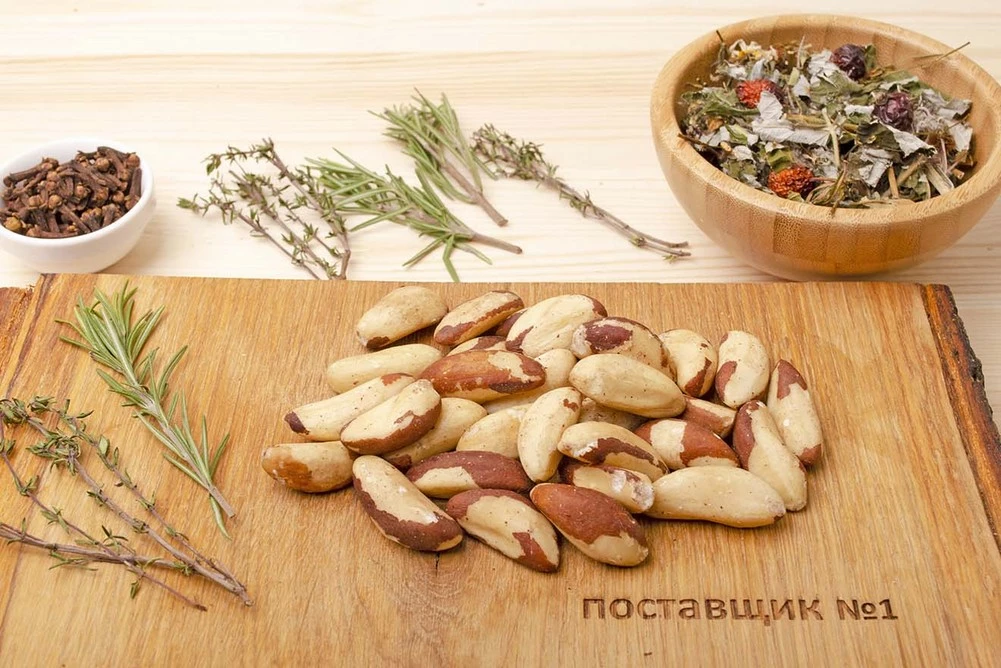 очищенный бразильский орех 