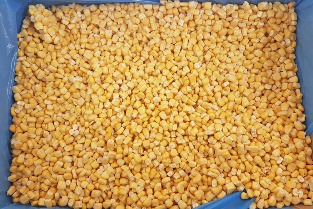 кукуруза зерна коробка