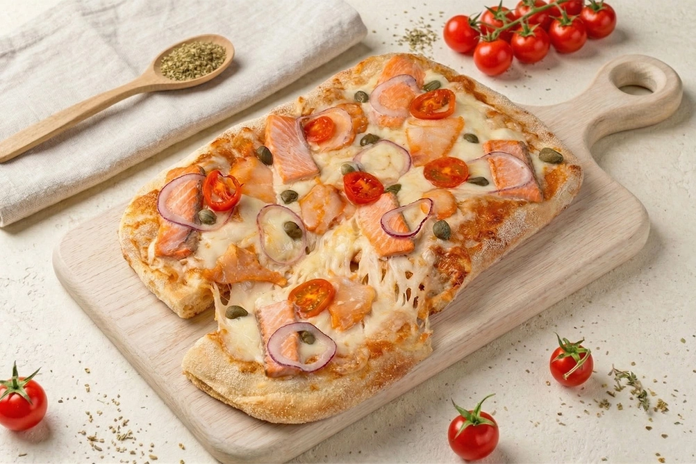 пицца масляная рыба