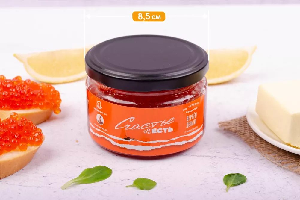 икра кеты 250 грамм