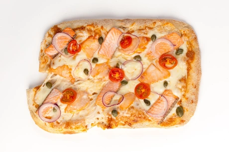 пицца с рыбой