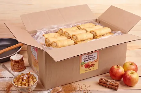 оптом блины с яблоками
