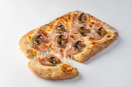 пицца ветчина-грибы