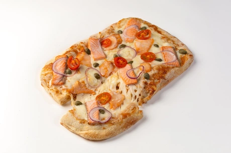 пицца римская рыба масляная и форель