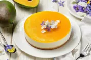 манго-маракуя чизкейк