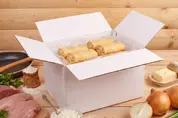 блины с курицей