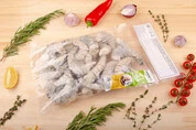 черные тигровые креветки упаковка
